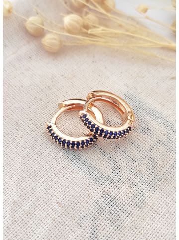 atelier MIU Vergold. Creolen mit Edelsteinen