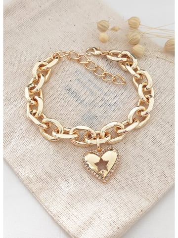 atelier MIU Vergulde armband met edelstenen