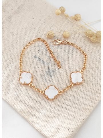 atelier MIU Vergulde armband met parelmoer