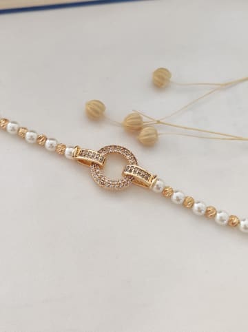 atelier MIU Vergulde armband met sierelement