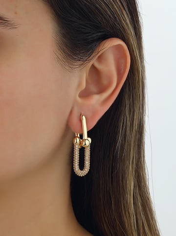 atelier MIU Vergold. Ohrringe mit Edelsteinen