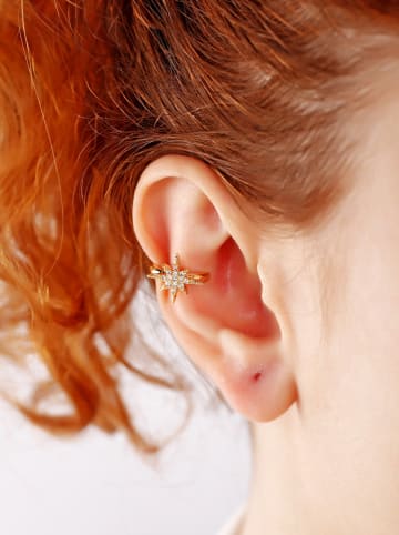 atelier MIU Vergold. Earcuff mit Edelsteinen