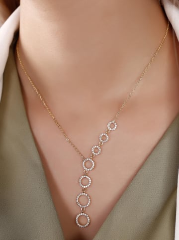 atelier MIU Vergold. Halskette mit Schmuckelementen - (L)50 cm