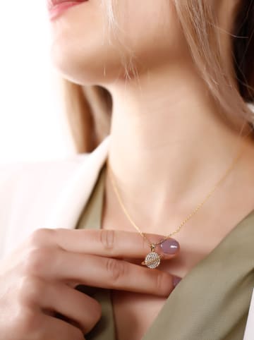 atelier MIU Vergold. Halskette mit Anhänger - (L)45 cm