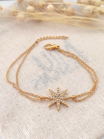 atelier MIU Vergulde armband met sierelement