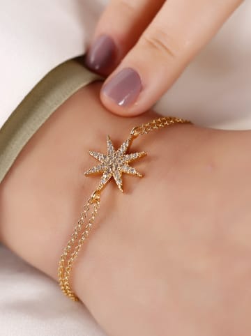 atelier MIU Vergulde armband met sierelement