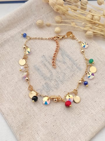 atelier MIU Vergulde armband met sierelementen