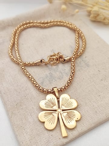 atelier MIU Vergold. Halskette mit Anhänger - (L)44 cm