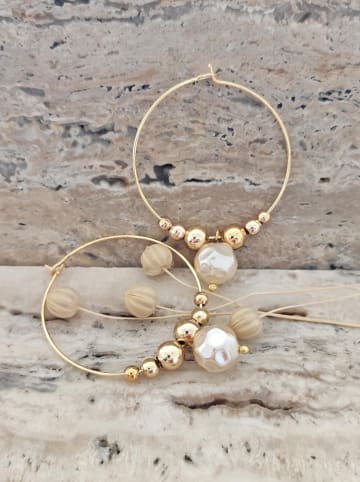 atelier MIU Vergulde creolen