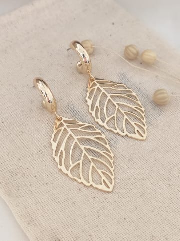 atelier MIU Pozłacane kolczyki-wkrętki