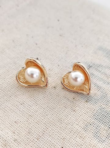 atelier MIU Pozłacane kolczyki-wkrętki