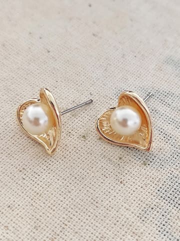 atelier MIU Pozłacane kolczyki-wkrętki