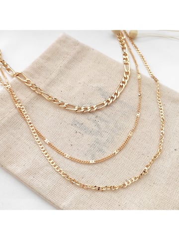 atelier MIU Pozłacany naszyjnik - dł. 45 cm