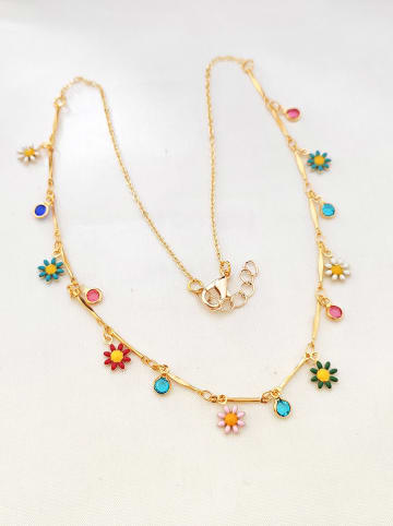 atelier MIU Vergulde ketting met hangers - (L)41 cm