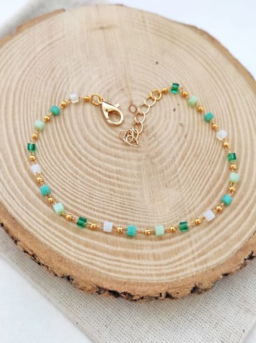 atelier MIU Vergold. Armkette mit Schmucksteinen