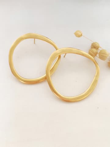 atelier MIU Vergulde oorstekers