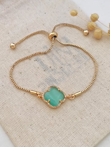 atelier MIU Pozłacana bransoletka z elementem ozdobnym