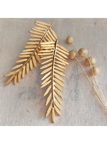 atelier MIU Pozłacane kolczyki-wkrętki