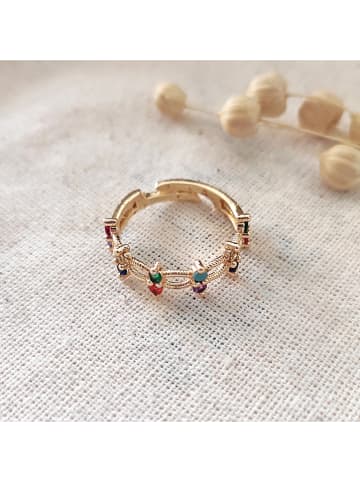 atelier MIU Vergold. Ring mit Edelsteinen