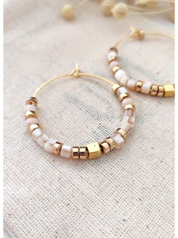 atelier MIU Vergold. Ohrringe mit Edelsteinen