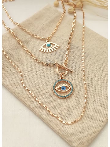 atelier MIU Vergulde ketting met hanger - (L)50 cm