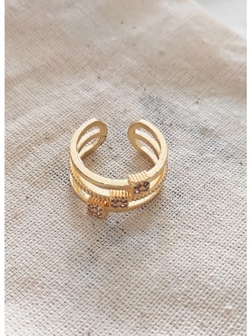 atelier MIU Vergold. Ring mit Edelsteinen