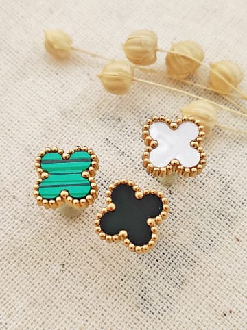 atelier MIU Pozłacane kolczyki-wkrętki