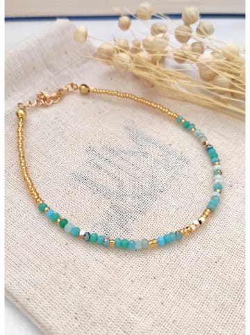 atelier MIU Enkelbandje met edelstenen - (L)21 cm