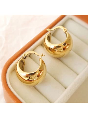 atelier MIU Vergulde creolen