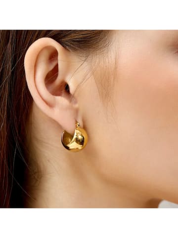 atelier MIU Vergulde creolen