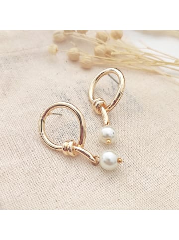 atelier MIU Vergulde oorstekers