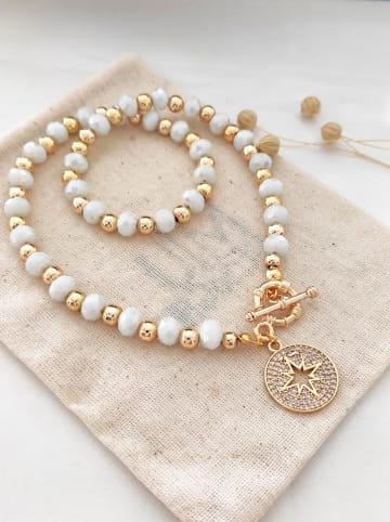 atelier MIU Vergulde ketting met sierelement - (L)42 cm