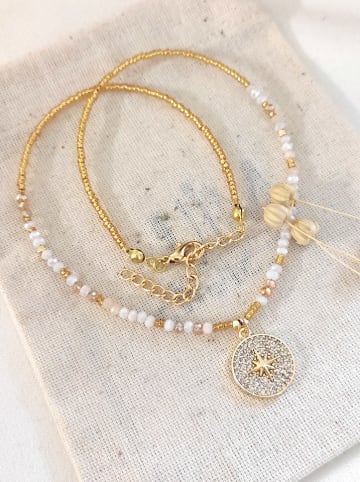 atelier MIU Vergulde ketting met sierelementen - (L)42 cm