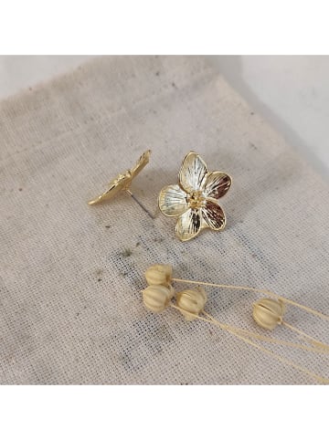 Nakkash Pozłacane kolczyki-wkrętki