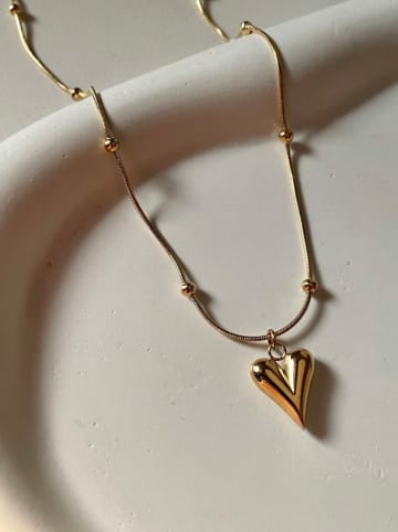 atelier MIU Vergulde ketting met hanger - (L)42 cm