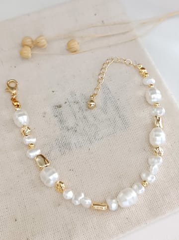 atelier MIU Vergulde armband met sierelementen