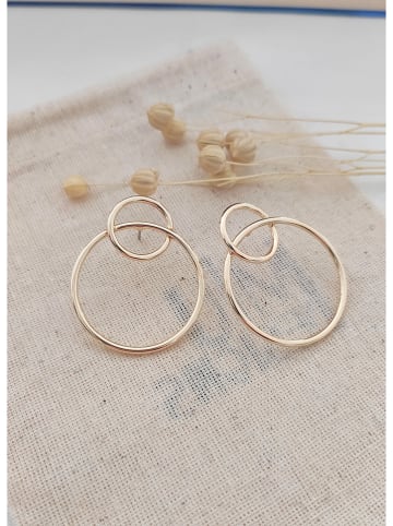 atelier MIU Pozłacane kolczyki-wkrętki