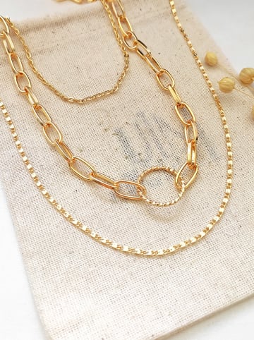 atelier MIU Vergold. Halskette - (L)41 cm