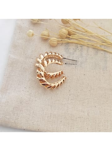 atelier MIU Vergulde halfcreolen