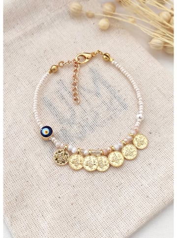 atelier MIU Vergulde armband met sierelementen