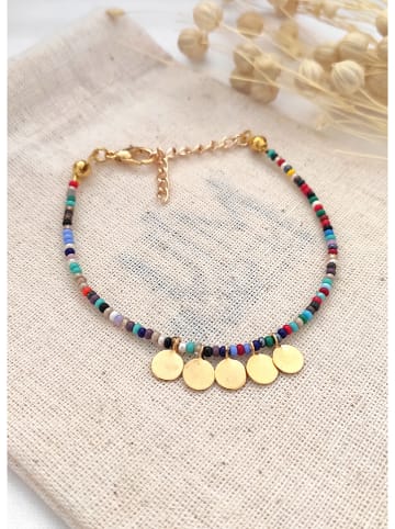 atelier MIU Vergulde armband met sierelementen