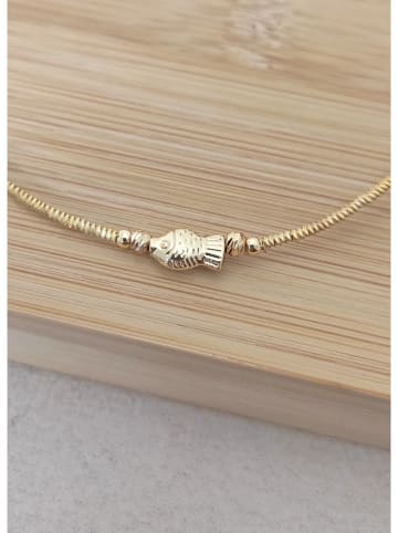 La Asena Pozłacany naszyjnik - dł. 42 cm