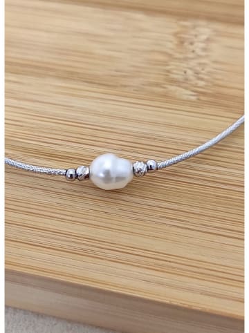 La Asena Posrebrzany naszyjnik - dł. 42 cm