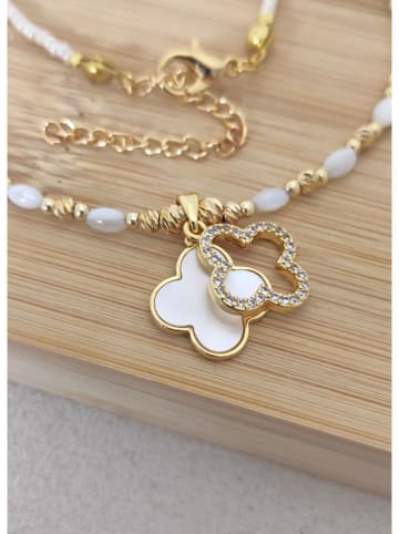 La Asena Pozłacany naszyjnik - dł. 42 cm