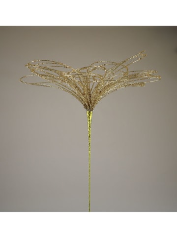 AM Design Decostok "Bloem" goudkleurig - (H)50 x Ø 35 cm