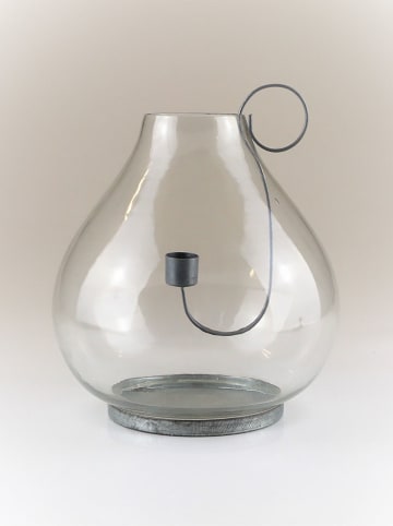 AM Design Windlicht in Transparent - (H)22 x Ø 20 cm