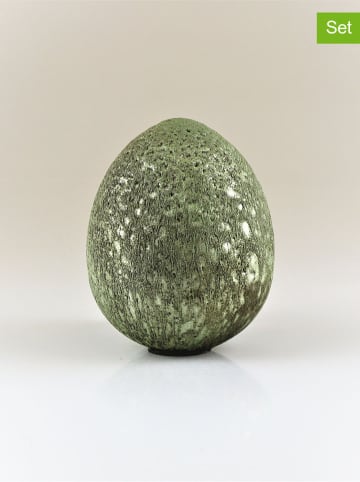 AM Design Decofiguur "Ei" groen - (H)10 cm