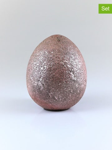 AM Design Decofiguur "Ei" lichtroze - (H)10 cm