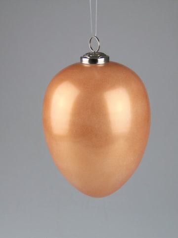 AM Design Dekoanhänger "Ei" in Apricot - (H)15 x  Ø 12 cm