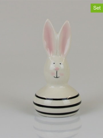 AM Design Dekofigur "Hase" in Weiß - (H)13 cm